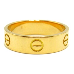 Cartier Love Ring, K18 (yellow gold), Men's, Women's, Gold