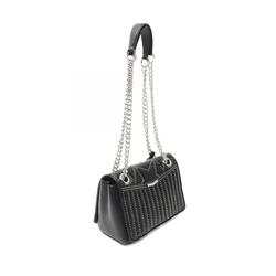 JIMMY CHOO Shoulder Bag Leather Women's Black