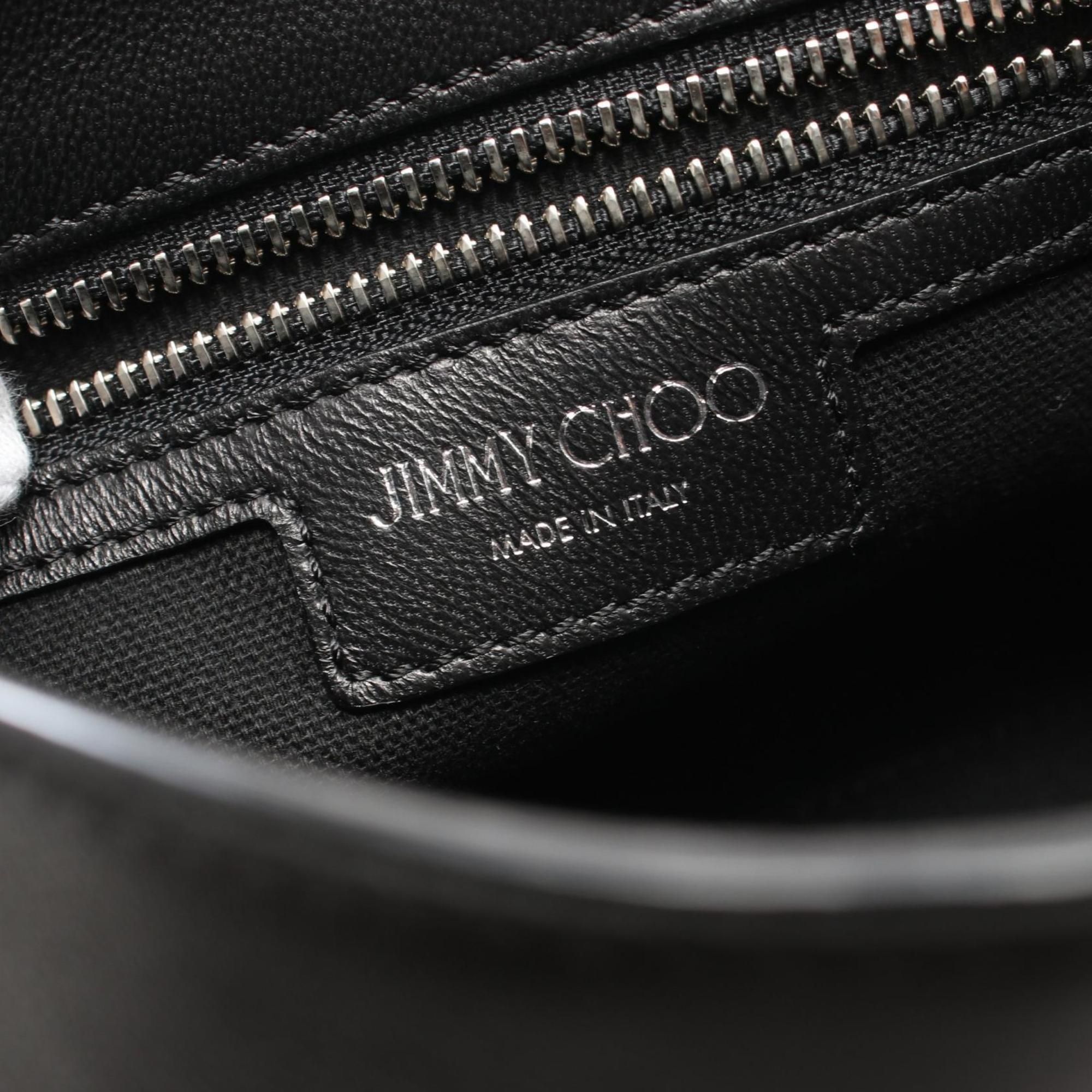 JIMMY CHOO Shoulder Bag Leather Women's Black