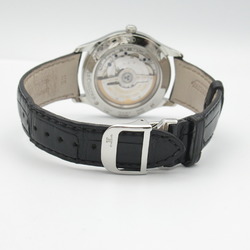 Jaeger-LeCoultre Master Control Wristwatch Stainless Steel Leather Men's Silver 176.8.40.S Q1548420