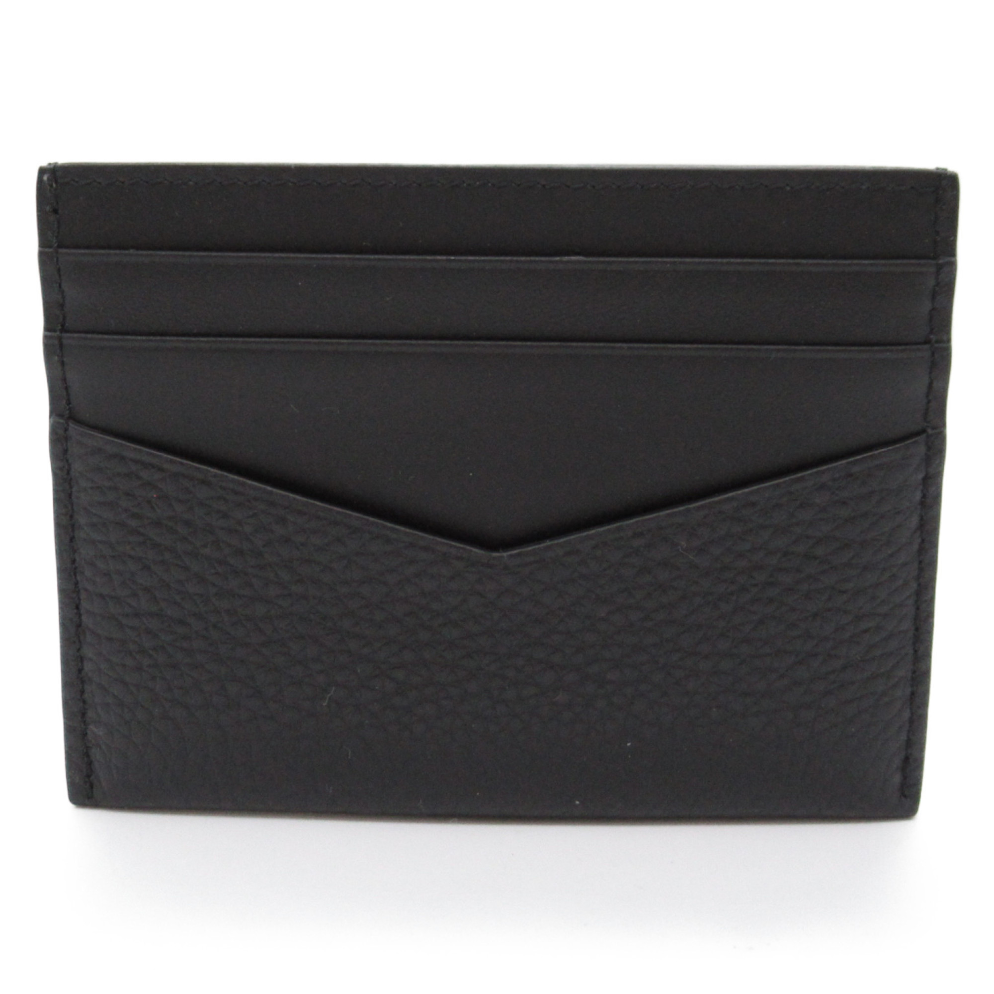 Givenchy GIVENCHY Business Card Holder/Card Case Leather Men's Black BK6099K1NX001