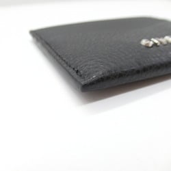 Givenchy GIVENCHY Business Card Holder/Card Case Leather Men's Black BK6099K1NX001