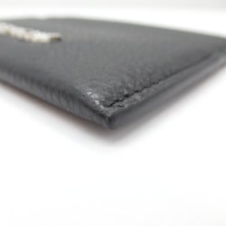 Givenchy GIVENCHY Business Card Holder/Card Case Leather Men's Black BK6099K1NX001