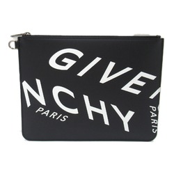 Givenchy Clutch bag, Second Bag, Leather, Men's, Black, White, BK600JK0XG004