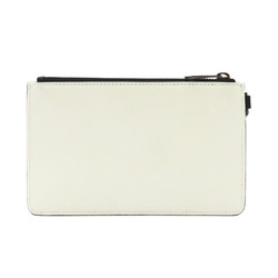 Givenchy Clutch bag, Second Bag, Leather, Men's, Women's, White, Black, BK603PK0YT116