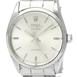 Vintage ROLEX Air King 5500 Stainless Steel Automatic Mens Watch