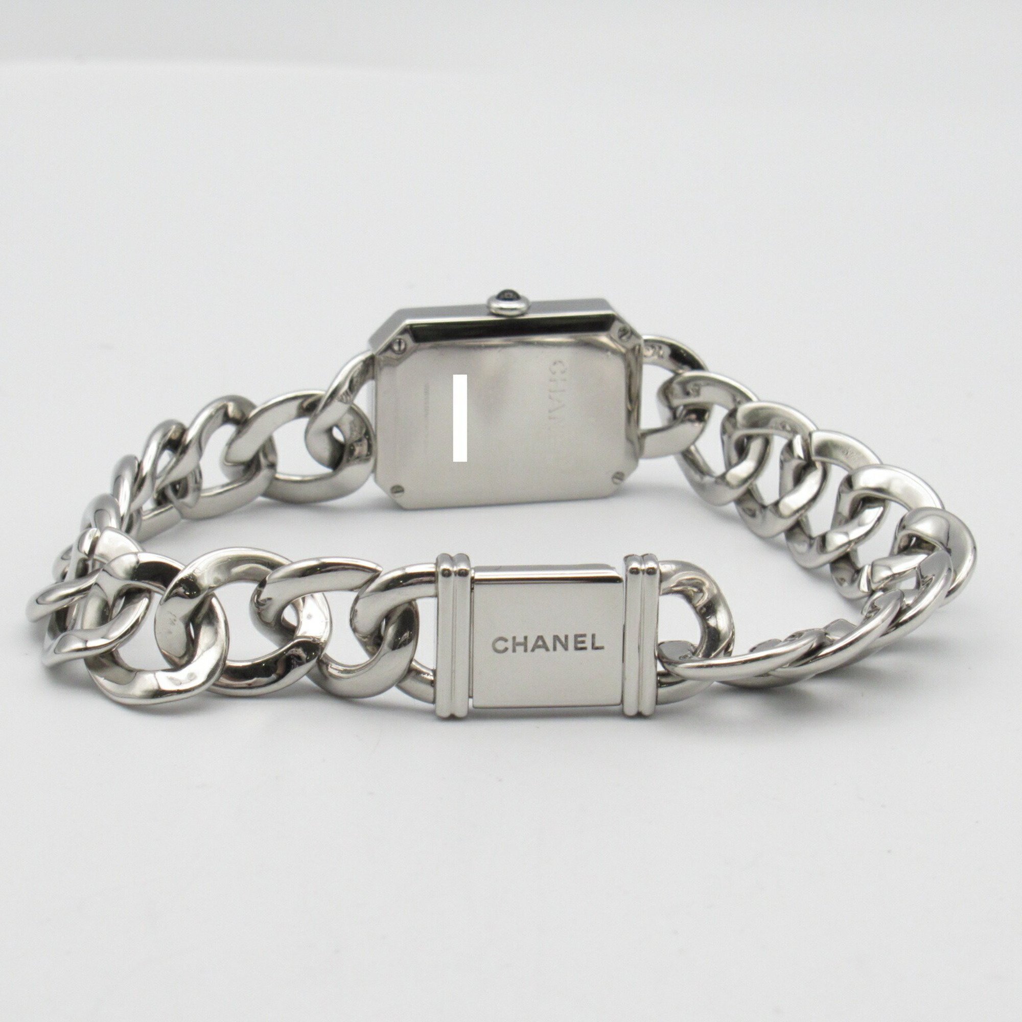 CHANEL Premiere Wristwatch Stainless Steel Ladies Black H3250