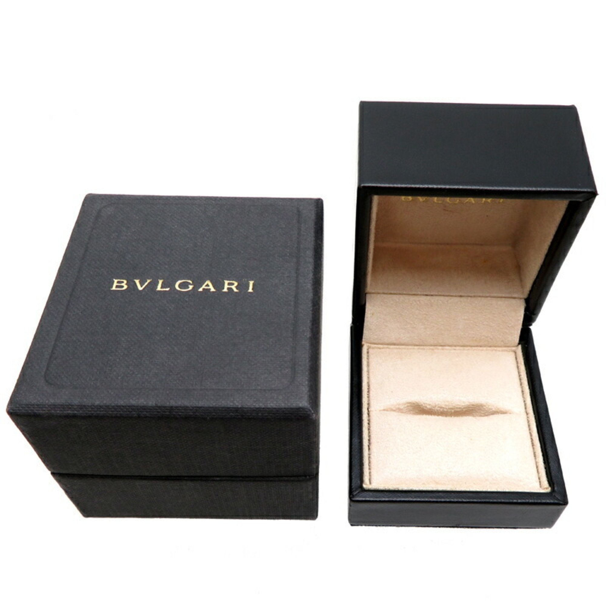 Bvlgari Bulgari #56 B.zero1 Men's Ring, 750 White Gold, Size 16