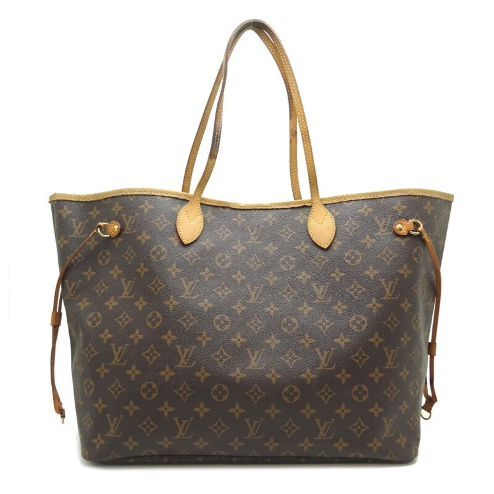 Louis Vuitton Neverfull GM Women's Tote Bag M40157() Monogram Brown