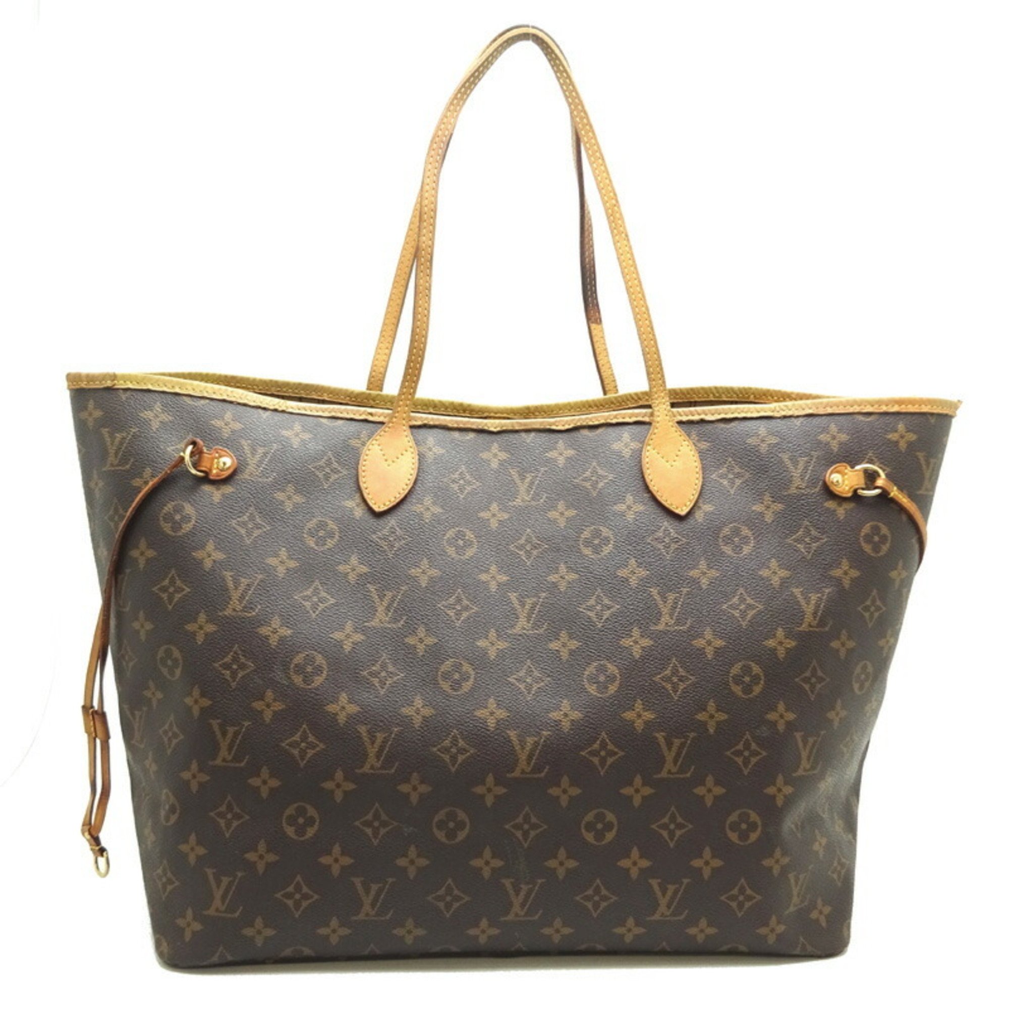 Louis Vuitton Neverfull GM Women's Tote Bag M40157() Monogram Brown