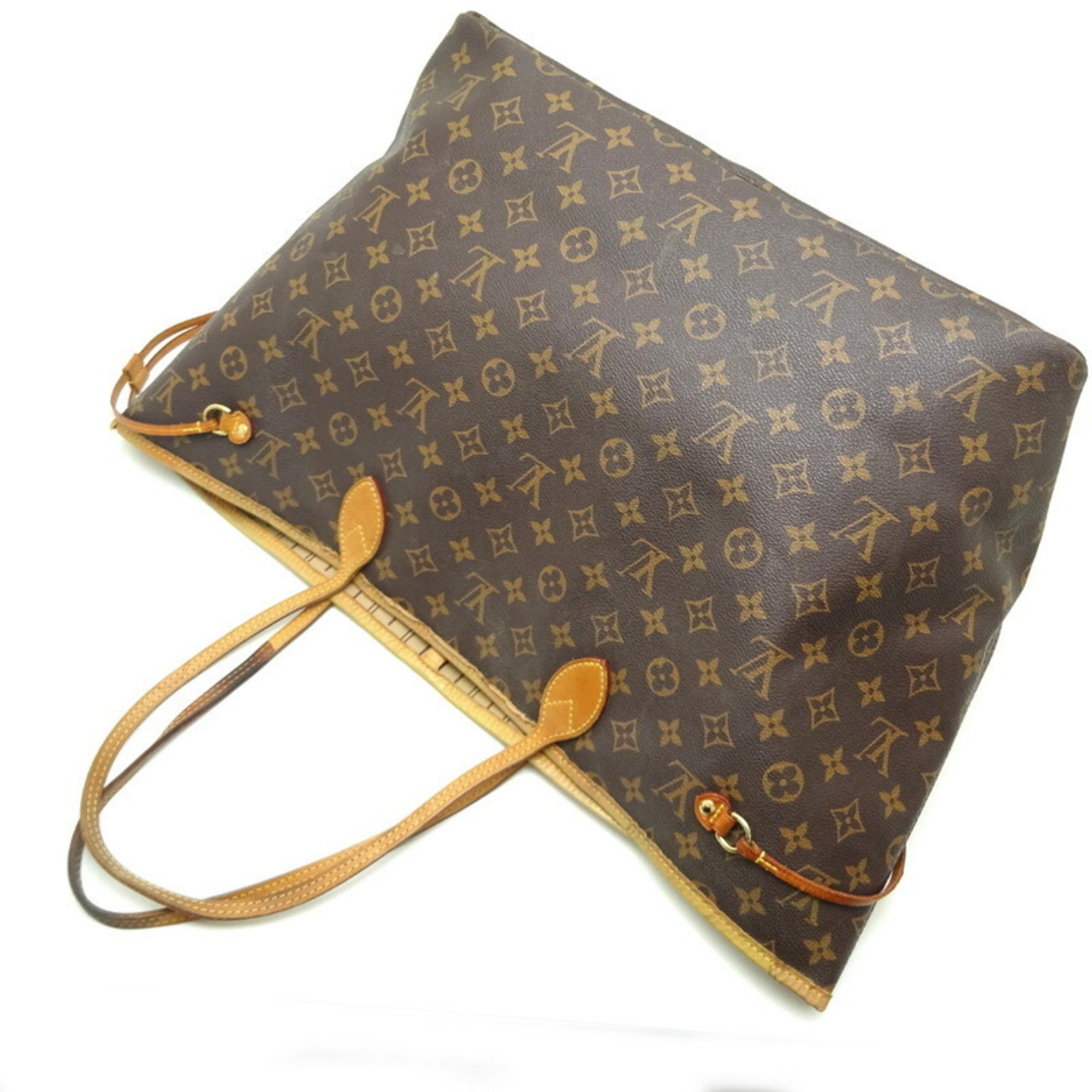 Louis Vuitton Neverfull GM Women's Tote Bag M40157() Monogram Brown