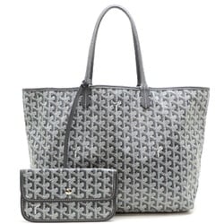 Goyard Saint Louis PM Women's and Men's Tote Bag, Coated Canvas, Grey