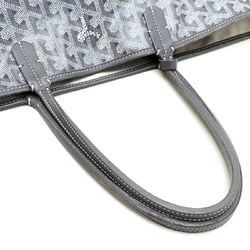 Goyard Saint Louis PM Women's and Men's Tote Bag, Coated Canvas, Grey