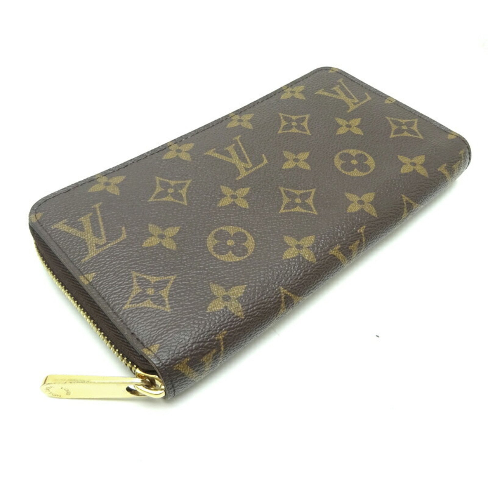 Louis Vuitton Zippy Wallet Women's Long M41894 Monogram Rose Ballerine (Pink)