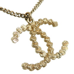 Chanel Coco Mark Rhinestone Women's Necklace GP