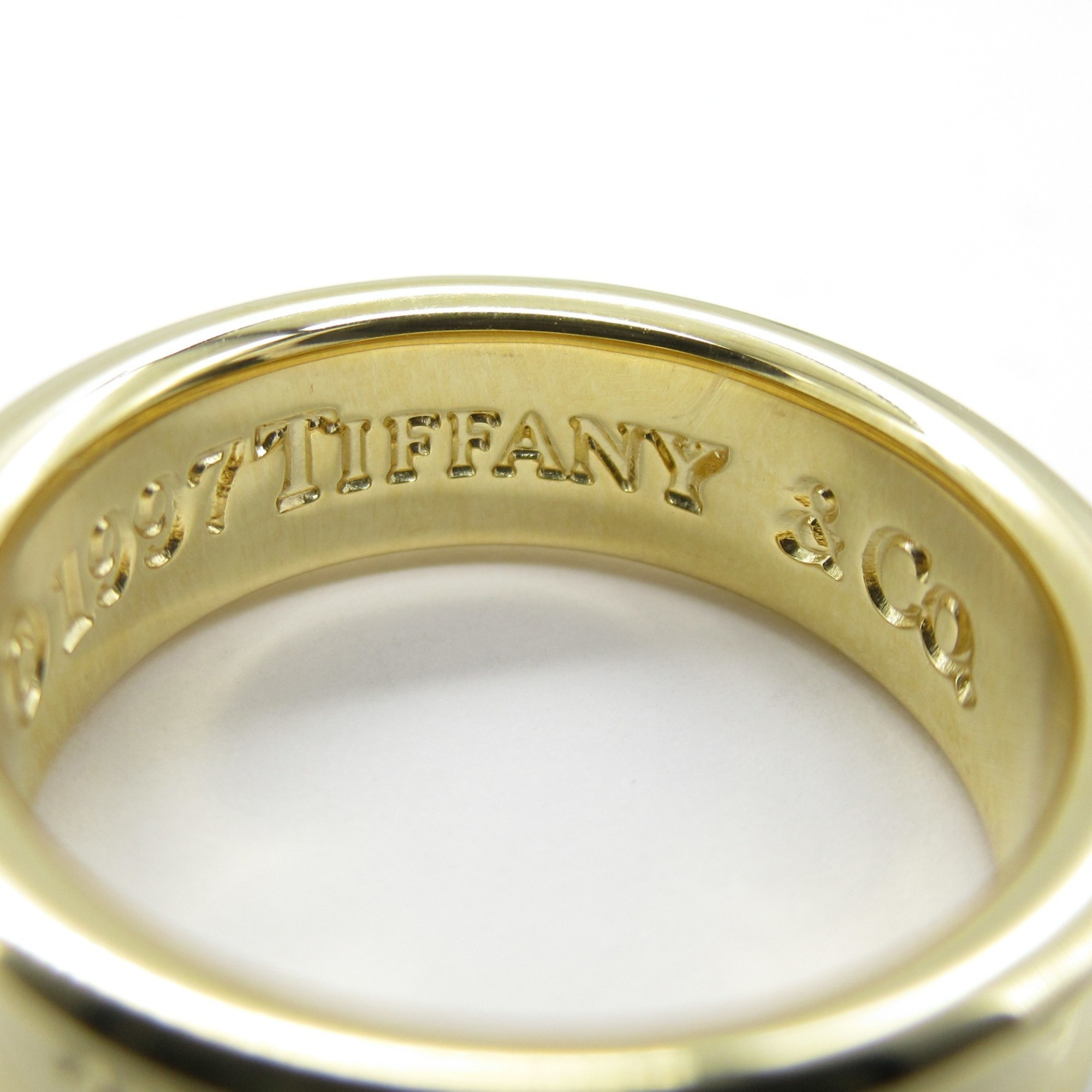 Tiffany & Co. 1837 Narrow Ring, 18K Yellow Gold, Women's, Gold