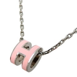 Hermes Pop Ash Women's Necklace Metal Pink