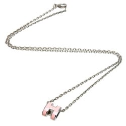 Hermes Pop Ash Women's Necklace Metal Pink