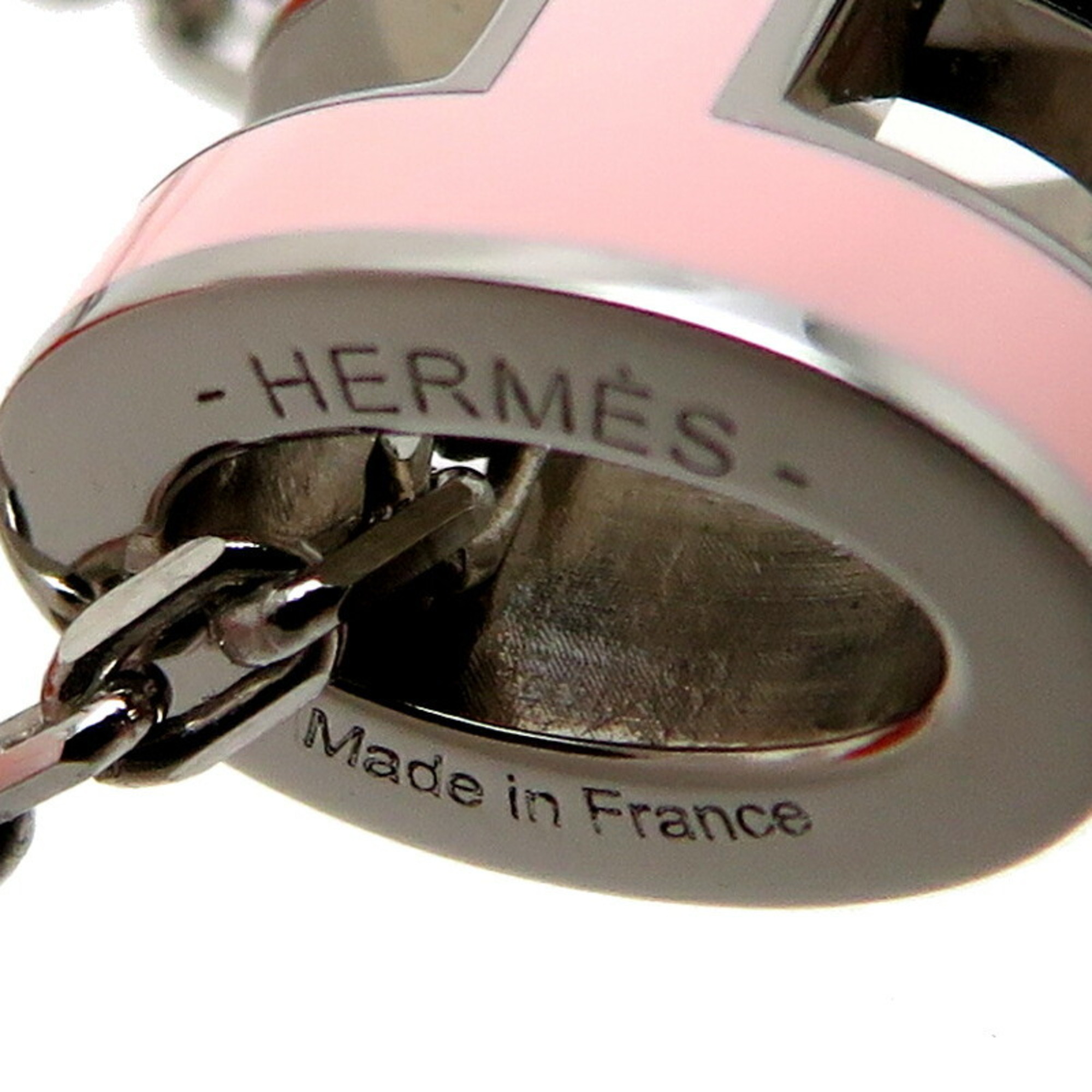 Hermes Pop Ash Women's Necklace Metal Pink