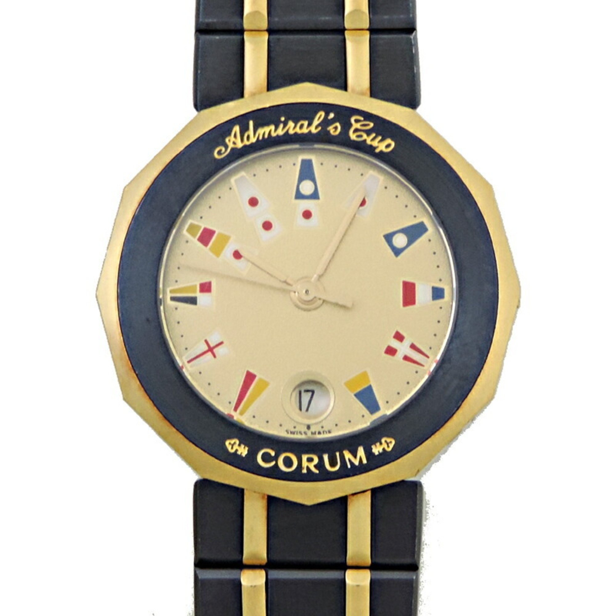 Corum Admiral's Cup Gun Blue Ladies Watch 39.610.31