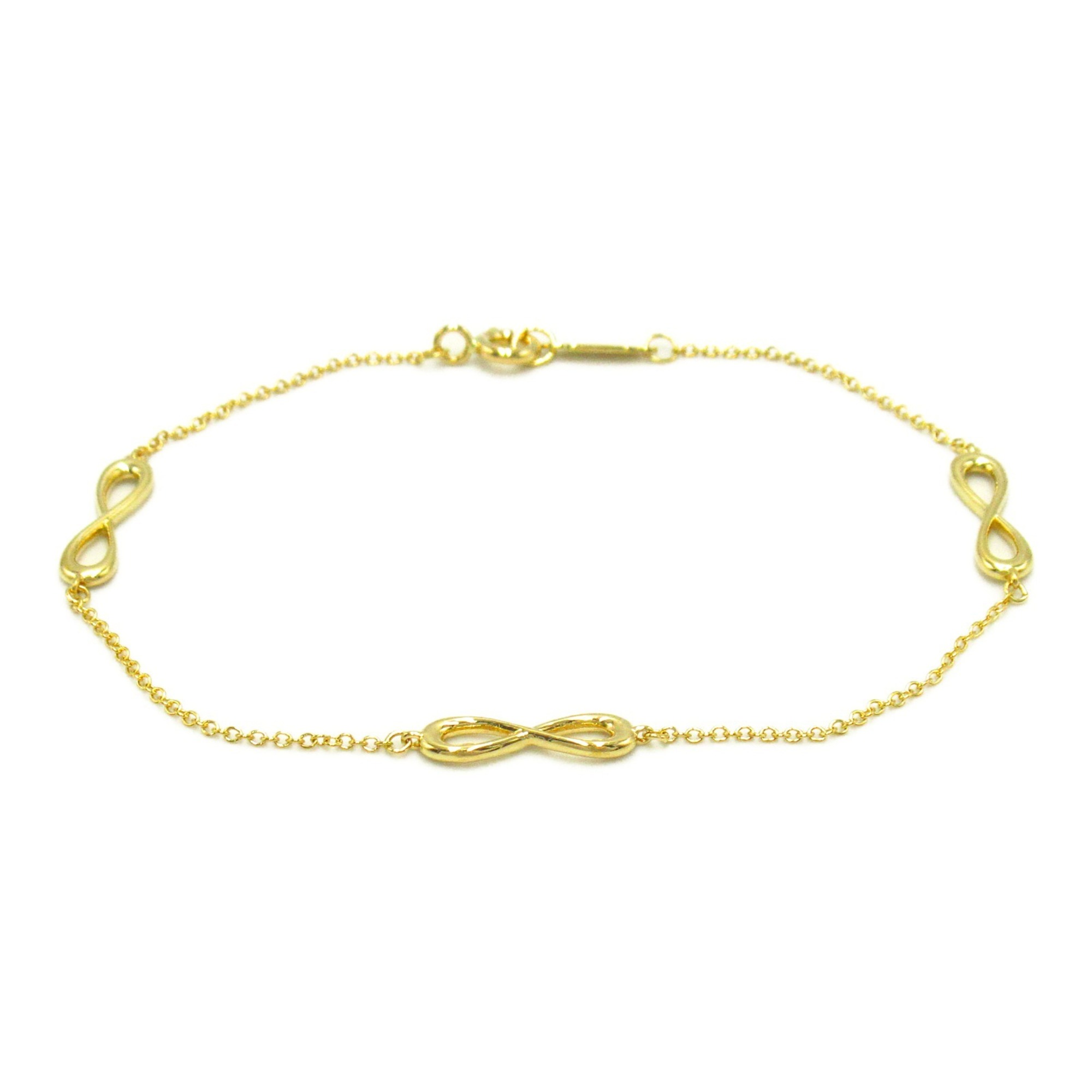 Tiffany & Co. Infinity Bracelet, 18K Yellow Gold, Women's, Gold