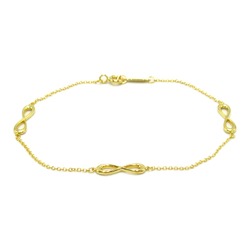 Tiffany & Co. Infinity Bracelet, 18K Yellow Gold, Women's, Gold