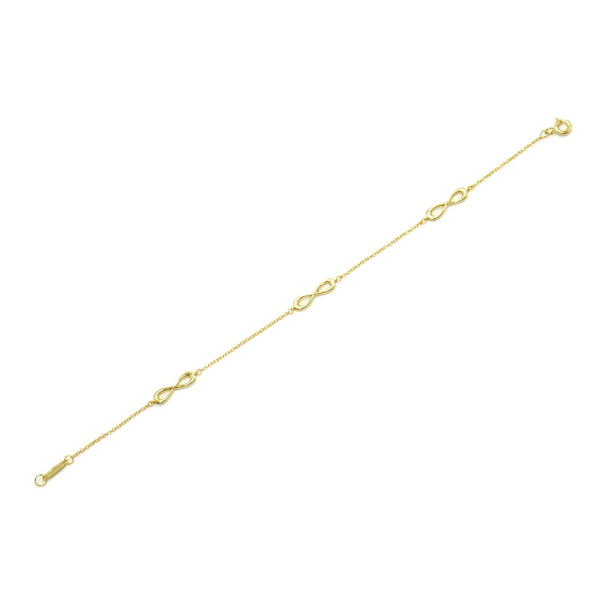 Tiffany & Co. Infinity Bracelet, 18K Yellow Gold, Women's, Gold