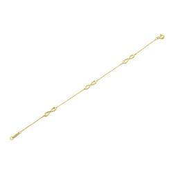 Tiffany & Co. Infinity Bracelet, 18K Yellow Gold, Women's, Gold