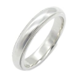 Tiffany & Co. Together Milgrain Ring, Pt950 Platinum, Women's, Silver