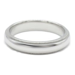 Tiffany & Co. Together Milgrain Ring, Pt950 Platinum, Women's, Silver