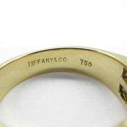 Tiffany & Co. Signature X-Band 2-Row Diamond Ring, 18K Yellow Gold, Diamond, Women's, Clear