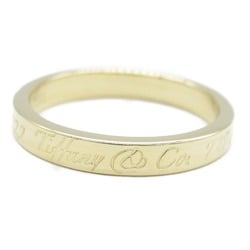 Tiffany & Co. Notes Narrow Ring, 18K Yellow Gold, Women's, Gold