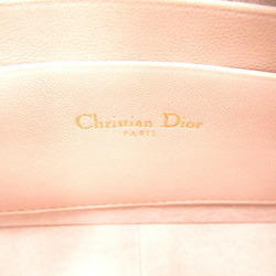 Christian Dior Dior Shoulder Bag, Lambskin (Sheepskin), Women's, Pink