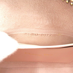 Christian Dior Dior Shoulder Bag, Lambskin (Sheepskin), Women's, Pink