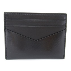 GIVENCHY Business Card Holder/Card Case Leather Men's Black BB60KCB00D001