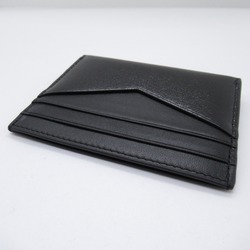 GIVENCHY Business Card Holder/Card Case Leather Men's Black BB60KCB00D001