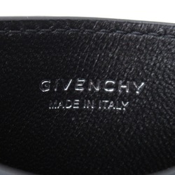 GIVENCHY Business Card Holder/Card Case Leather Men's Black BB60KCB00D001