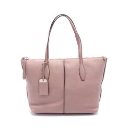 Tod's JOY Tote Bag Leather Women's Pink