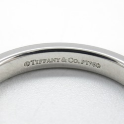 Tiffany & Co. Flat Band Ring, Pt950 Platinum, Men's, Women's, Silver