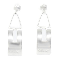 CELINE Earrings, Pt900 Platinum, Silver, Women's