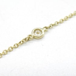 Tiffany & Co. By the Yard 3P Diamond Bracelet K18 (Yellow Gold) Women's Clear