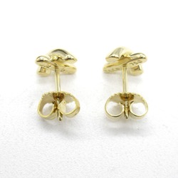 Tiffany & Co. Cross Stitch Earrings, 18K Yellow Gold, Women's, Gold