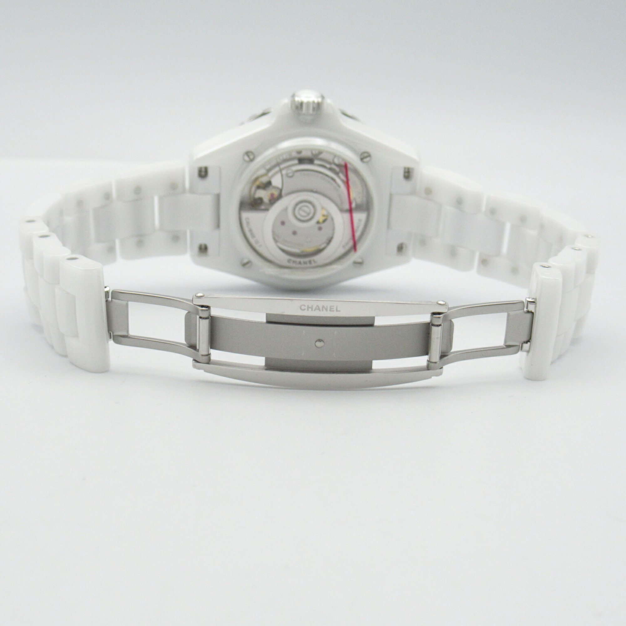 CHANEL J12 Phantom Watch, Ceramic, Women's, White, H6186