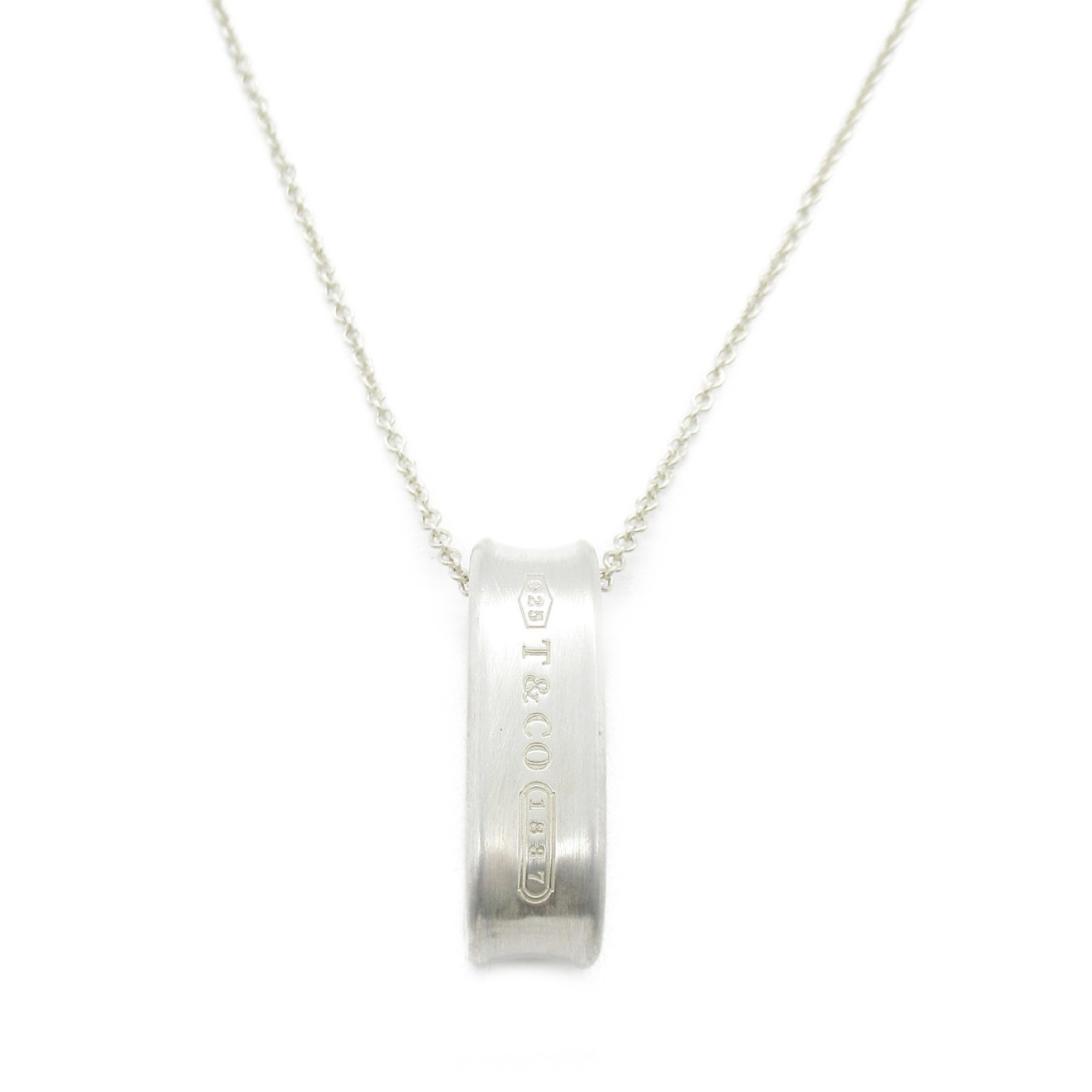 Tiffany & Co. 1837 Necklace, Silver 925, Women's,