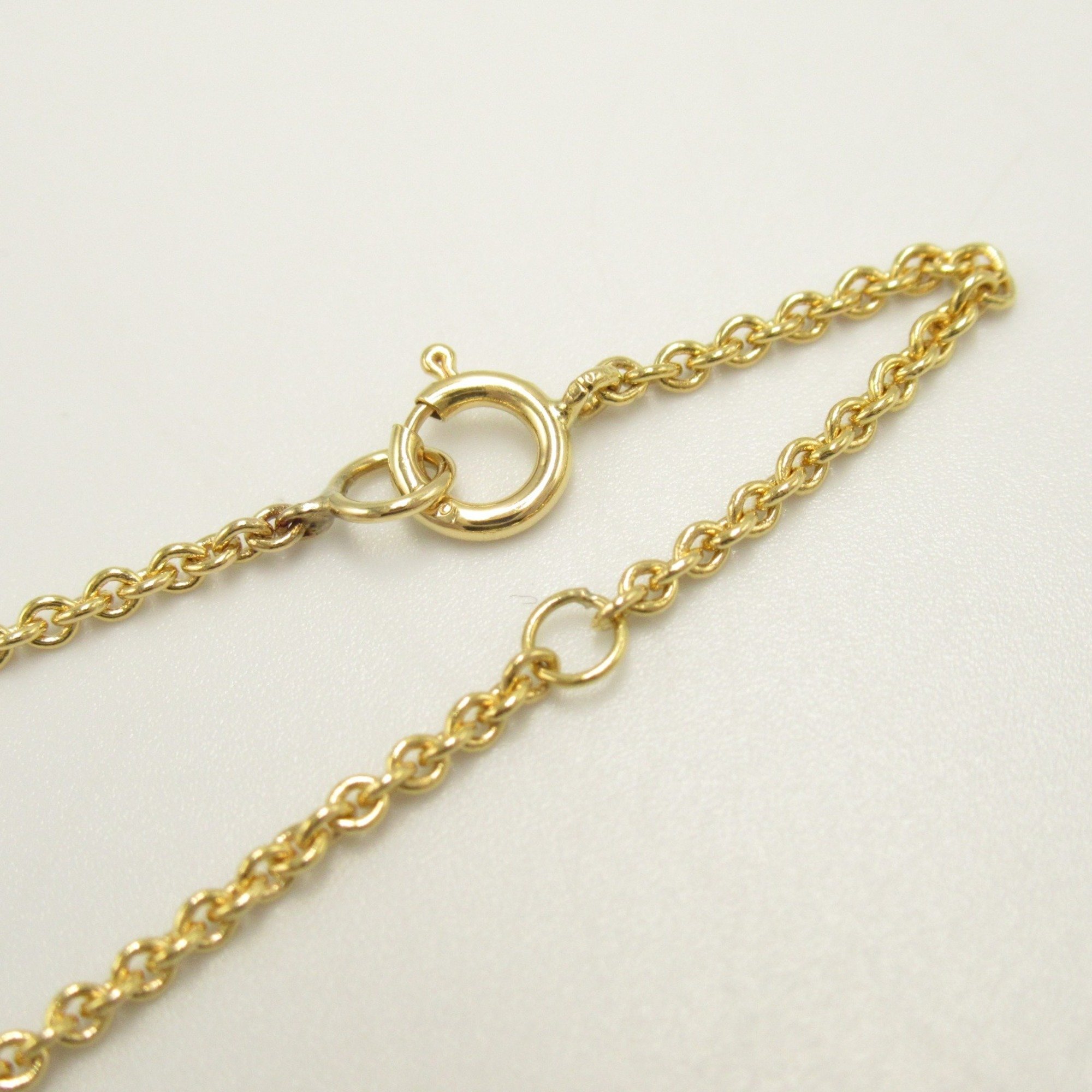 Tiffany & Co. Diamond Necklace K18 (Yellow Gold) Ladies Clear