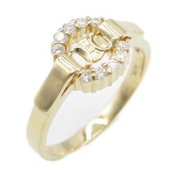 CELINE Ring, K18 (yellow gold), diamond, ladies, clear