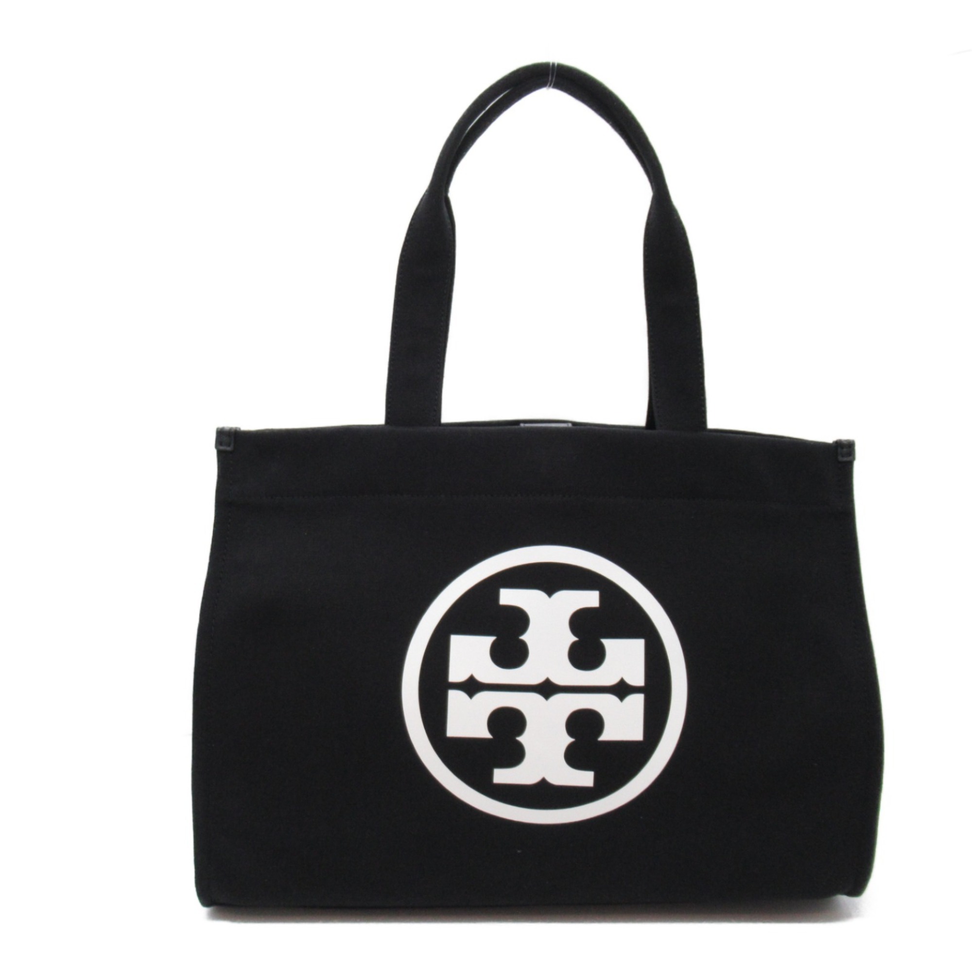 Tory Burch Bag Cotton Men's Women's Black White 148792002