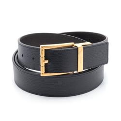 BALLY Belt Leather Women's Black Brown 6307589