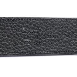 BALLY Belt Leather Men's Navy Black 6304878