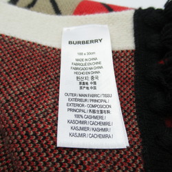 Burberry Scarf Cashmere Women's Red